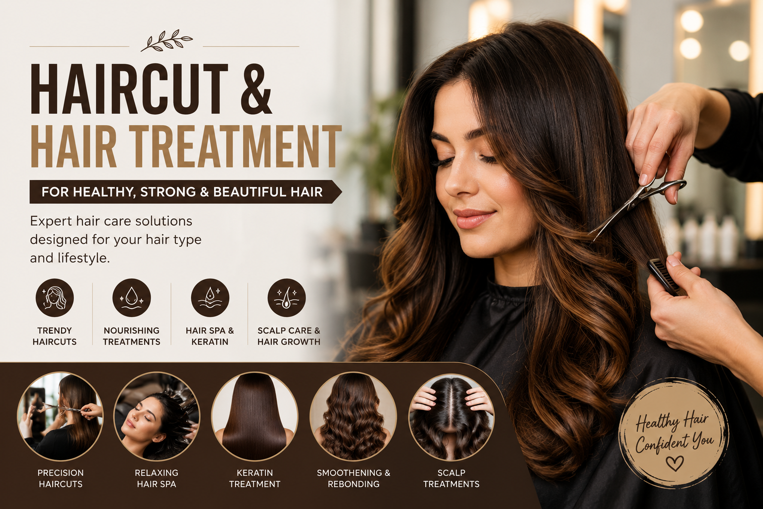 Best Haircut and Hair Treatment Services in Bangalore for Healthy & Stylish Hair