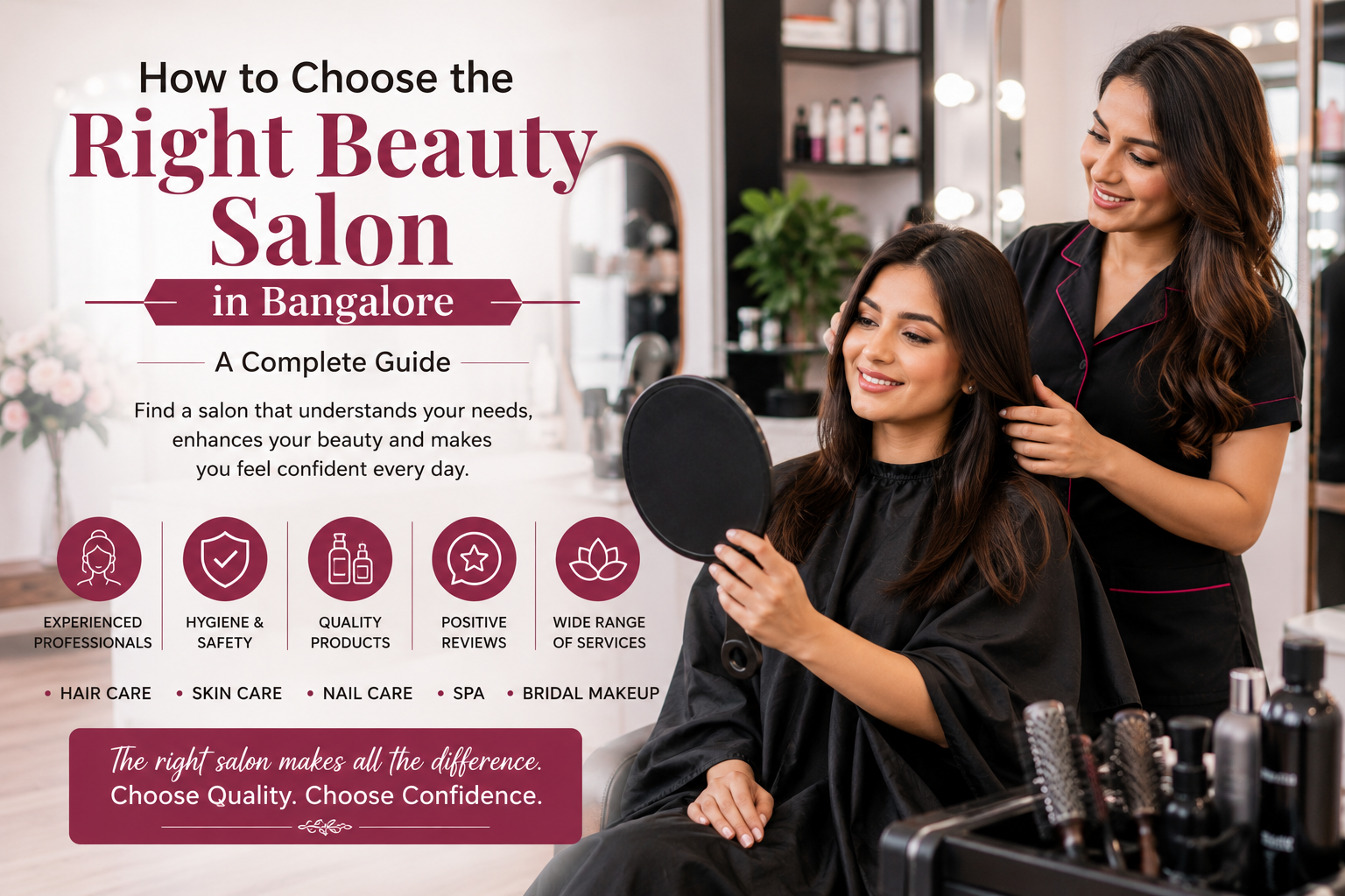 How to Choose the Right Beauty Salon in Bangalore: A Complete Guide