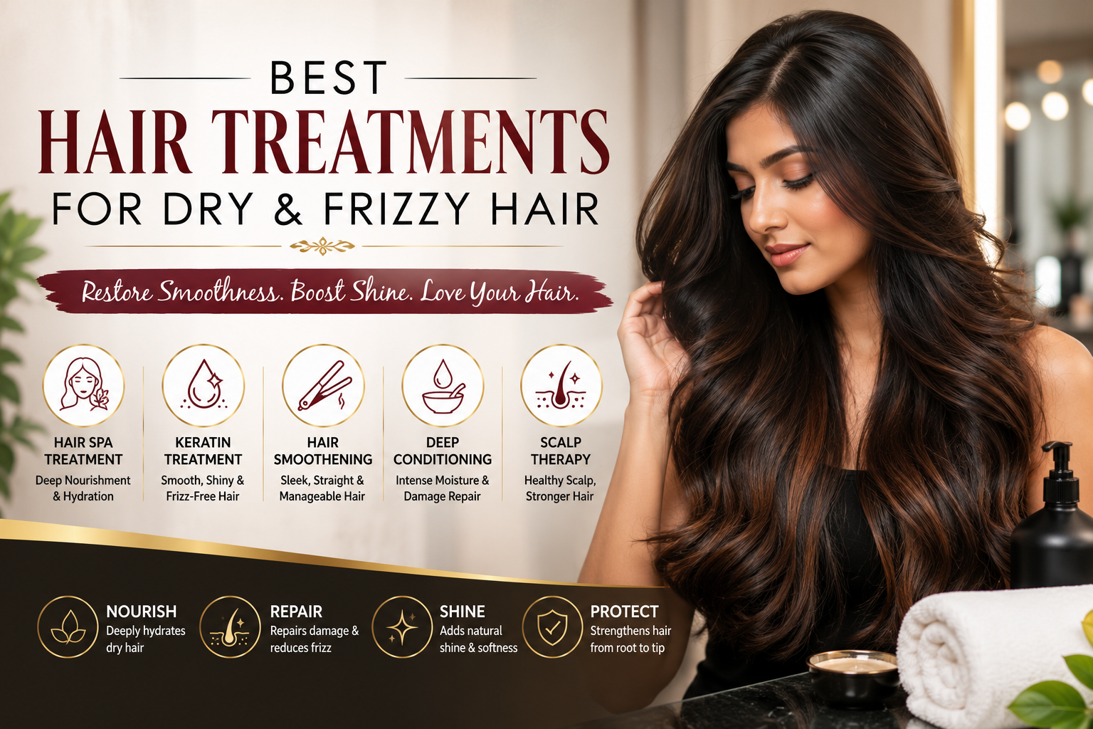 Best Hair Treatments for Dry and Frizzy Hair: A Complete Guide to Smooth, Healthy Hair