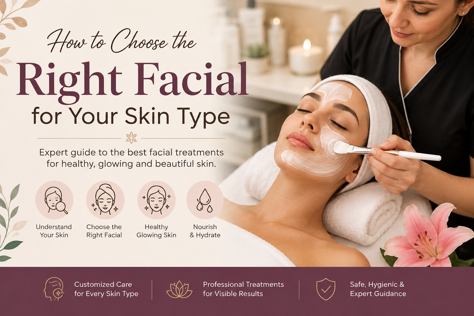 How to Choose the Right Facial for Your Skin Type