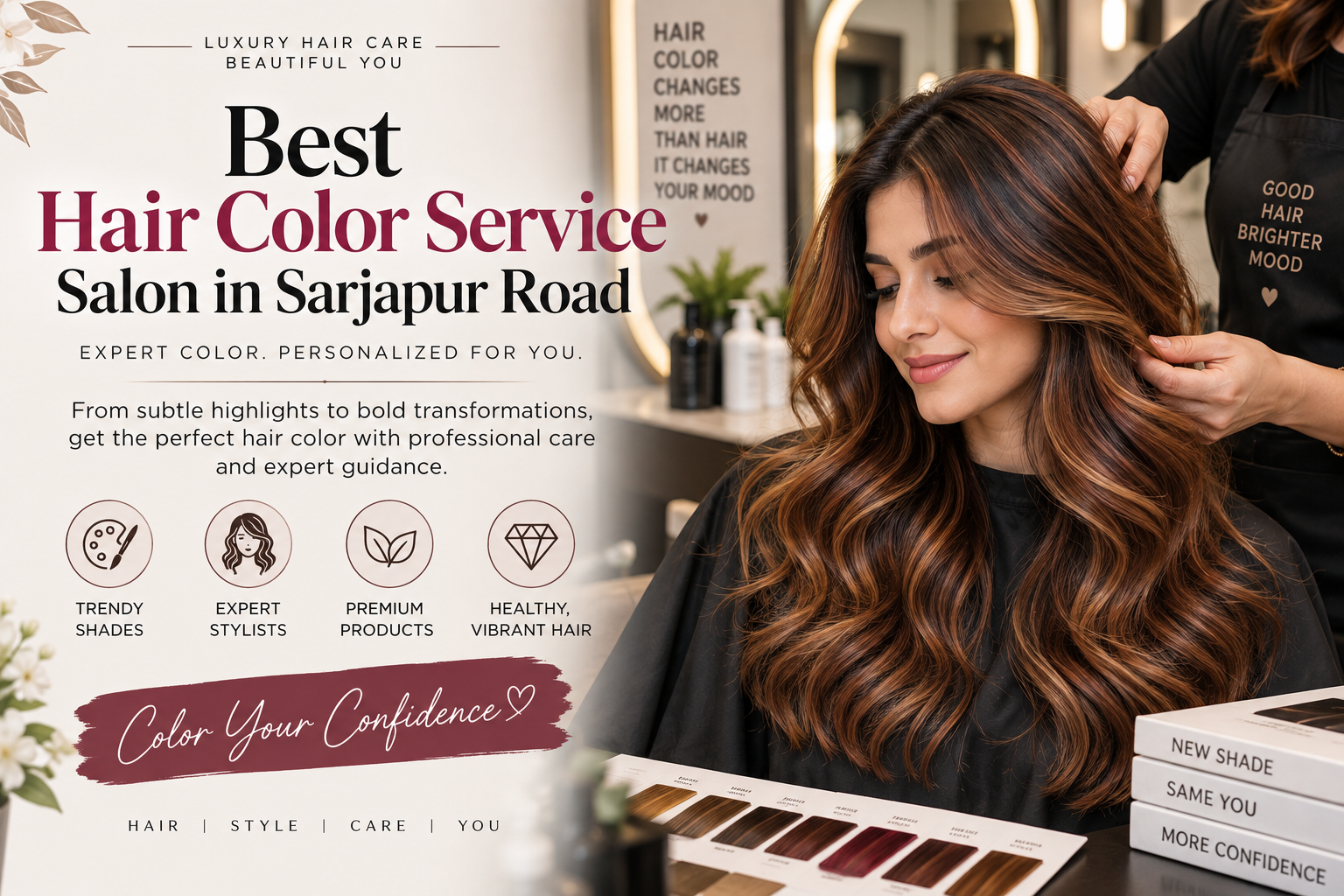Best Hair Color Service Salon in Sarjapur Road